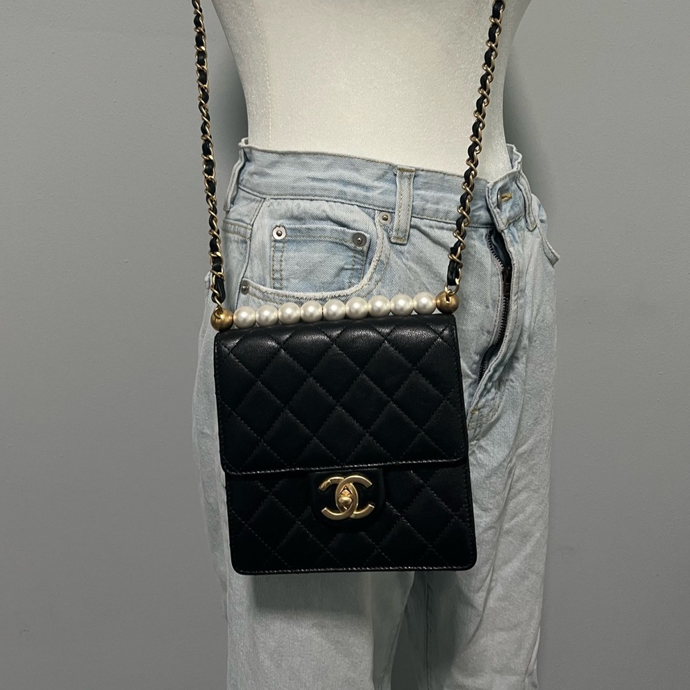 Chanel Limited Edition Pearl Crossbody Bag